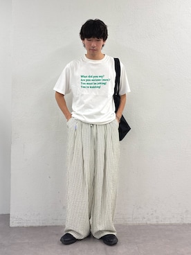 「CIAOPANIC TYPY（チャオパニックティピー）のアイテム」を使った、ゆいととさん（メンズ・170cm）の夏コーディネート