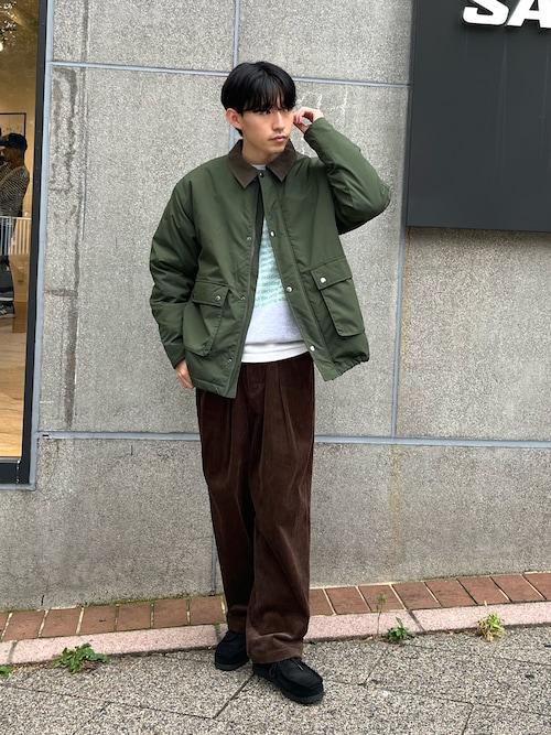 【UNISEX】メッセージロゴスウェット