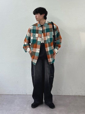 ゆいととさん（メンズ・170cm）の春コーディネート