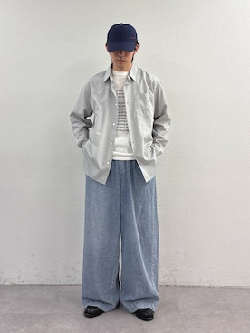「CIAOPANIC TYPY（チャオパニックティピー）のアイテム（帽子）」を使った、ゆいととさん（メンズ・170cm）の春コーディネート