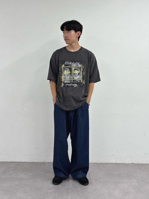 【ユニセックス】ヴィンテージフェードプリントツアーTee