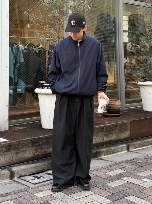 CIAOPANIC TYPYゆいととさんのブルゾン「【MOL】スタンドジップジャケット(CIAOPANIC TYPY|チャオパニックティピー)」を使ったコーディネート