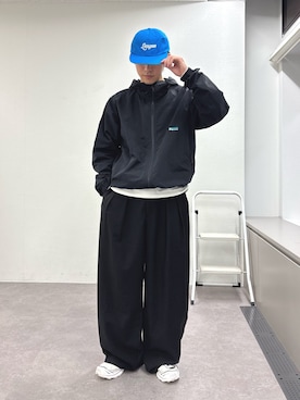 「CIAOPANIC TYPY（チャオパニックティピー）のアイテム（帽子）」を使った、ゆいととさん（メンズ・170cm）の冬コーディネート