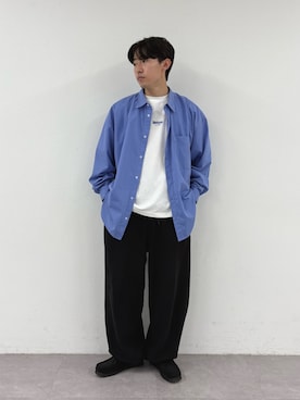 「アイテム（スウェットパンツ）」を使った、ゆいととさん（メンズ・170cm）の秋コーディネート