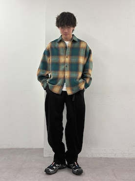 「DISCUS（ディスカス）のアイテム」を使った、ゆいととさん（メンズ・170cm）の秋コーディネート