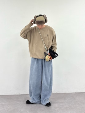 「アイテム（パンツ）」を使った、ゆいととさん（メンズ・170cm）の秋コーディネート