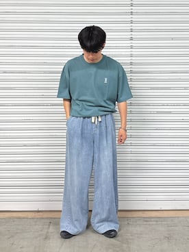 「DOD（ディーオーディー）のアイテム」を使った、ゆいととさん（メンズ・170cm）の春コーディネート