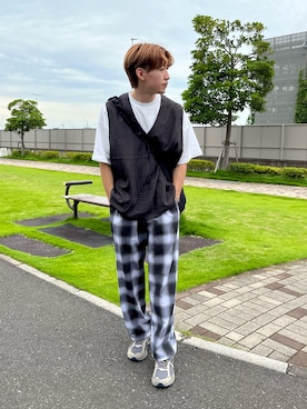 ゆいととさん（メンズ・170cm）の夏コーディネート