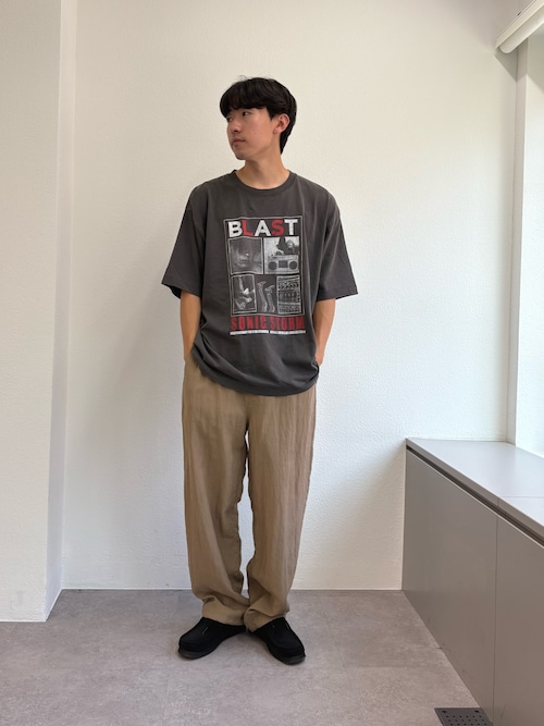 【ユニセックス】ヴィンテージフェードプリントツアーTee