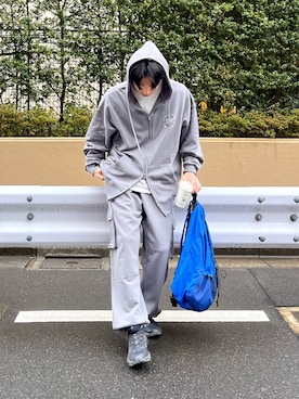 ゆいととさん（メンズ・170cm）の冬コーディネート