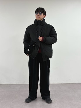 「アイテム（ダウンジャケット/コート）」を使った、ゆいととさん（メンズ・170cm）の冬コーディネート