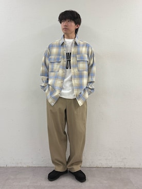 ゆいととさん（メンズ・170cm）の春コーディネート