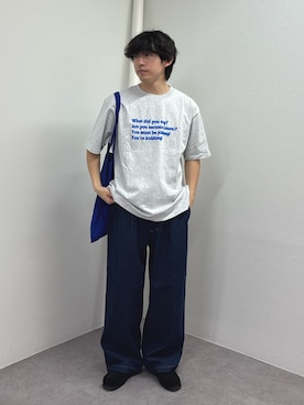 「SEADAM（シーダム）のアイテム」を使った、ゆいととさん（メンズ・170cm）の春コーディネート