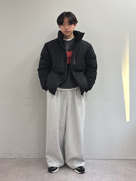 「CIAOPANIC TYPY（チャオパニックティピー）のアイテム（ダウンジャケット/コート）」を使った、ゆいととさん（メンズ・170cm）の冬コーディネート