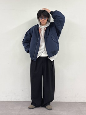 「CIAOPANIC TYPY（チャオパニックティピー）のアイテム（ジャケット/アウター）」を使った、ゆいととさん（メンズ・170cm）の秋コーディネート