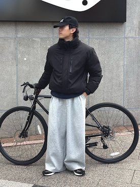 「CIAOPANIC TYPY（チャオパニックティピー）のアイテム（帽子）」を使った、ゆいととさん（メンズ・170cm）の冬コーディネート