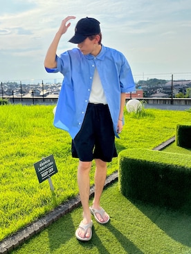 ゆいととさん(メンズ・170cm)の夏コーディネート