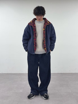 「CIAOPANIC TYPY（チャオパニックティピー）のアイテム（ブルゾン）」を使った、ゆいととさん（メンズ・170cm）の秋コーディネート