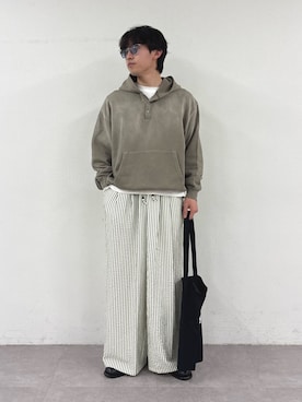 「SEADAM（シーダム）のアイテム」を使った、ゆいととさん（メンズ・170cm）の春コーディネート