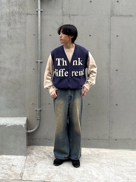 ゆいととさん（メンズ・170cm）の冬コーディネート