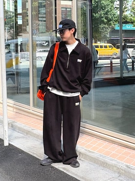 「DISCUS（ディスカス）のアイテム（キャップ）」を使った、ゆいととさん（メンズ・170cm）の夏コーディネート