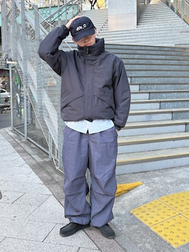 ゆいととさん(メンズ・170cm)の冬コーディネート