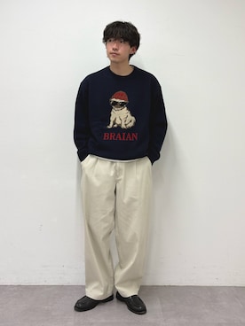 ゆいととさん（メンズ・170cm）の冬コーディネート