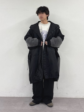 「CIAOPANIC TYPY（チャオパニックティピー）のアイテム（トップス）」を使った、ゆいととさん（メンズ・170cm）の秋コーディネート