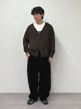 「CIAOPANIC TYPY（チャオパニックティピー）のアイテム（トップス）」を使った、ゆいととさん（メンズ・170cm）の秋コーディネート