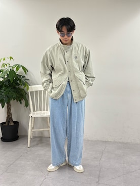「アイテム（ナイロンジャケット）」を使った、ゆいととさん（メンズ・170cm）の夏コーディネート