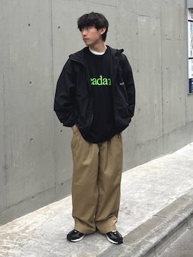 「CIAOPANIC TYPY（チャオパニックティピー）のアイテム（パンツ）」を使った、ゆいととさん（メンズ・170cm）の春コーディネート