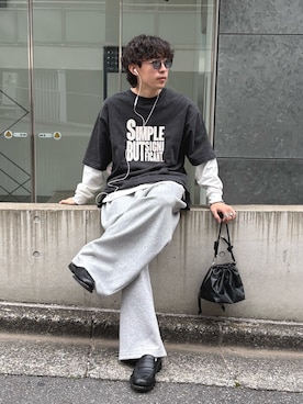 「CIAOPANIC TYPY（チャオパニックティピー）のアイテム」を使った、ゆいととさん（メンズ・170cm）の春コーディネート