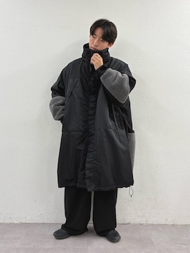 「アイテム（モッズコート）」を使った、ゆいととさん（メンズ・170cm）の秋コーディネート