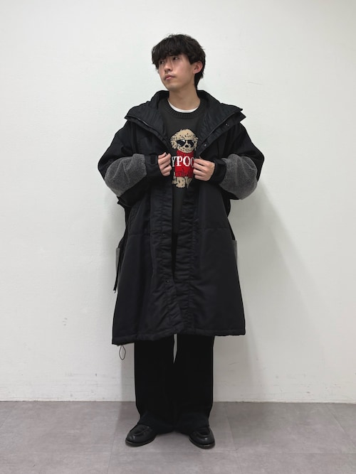 セール】《2サイズ展開》【etsinta/エシンタ】モンスター中綿オーバー