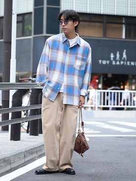 「アイテム（ハンドバッグ）」を使った、ゆいととさん（メンズ・170cm）の夏コーディネート