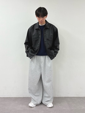 「おでかけコーデ」｜「アイテム（ジャケット/アウター）」を使った、ゆいととさん（メンズ・170cm）の冬コーディネート