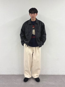 「おでかけコーデ」｜「アイテム（ジャケット/アウター）」を使った、ゆいととさん（メンズ・170cm）の冬コーディネート