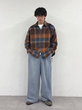「DISCUS（ディスカス）のアイテム」を使った、ゆいととさん（メンズ・170cm）の秋コーディネート