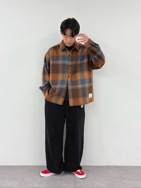 「アイテム（スウェットパンツ）」を使った、ゆいととさん（メンズ・170cm）の秋コーディネート