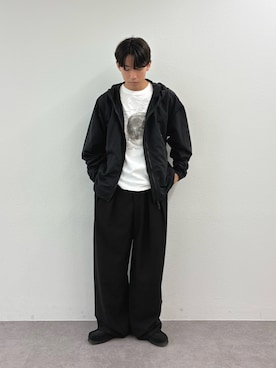 「アイテム（マウンテンパーカー）」を使った、ゆいととさん（メンズ・170cm）の秋コーディネート