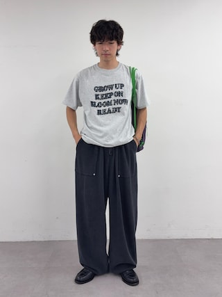 「CIAOPANIC TYPY(チャオパニックティピー)の【UNISEX】アソート柄アップリケTEE(Tシャツ/カットソー)」を使った、ゆいととさん(メンズ・170cm)の春コーディネート