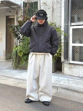 「CIAOPANIC TYPY（チャオパニックティピー）のアイテム（帽子）」を使った、ゆいととさん（メンズ・170cm）の冬コーディネート