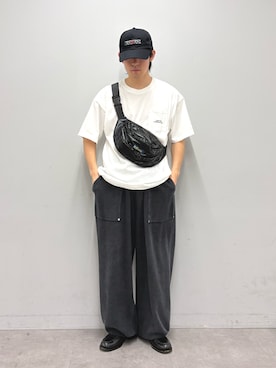 「CIAOPANIC TYPY（チャオパニックティピー）のアイテム（帽子）」を使った、ゆいととさん（メンズ・170cm）の春コーディネート