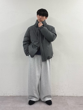 「CIAOPANIC TYPY（チャオパニックティピー）のアイテム（ダウンジャケット/コート）」を使った、ゆいととさん（メンズ・170cm）の冬コーディネート