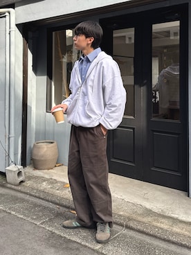 ゆいととさん（メンズ・170cm）の冬コーディネート