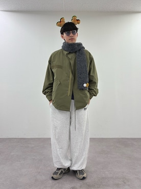 「アイテム（モッズコート）」を使った、ゆいととさん（メンズ・170cm）の秋コーディネート