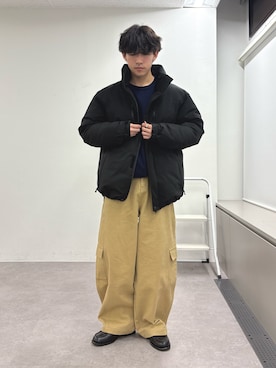 「CIAOPANIC TYPY（チャオパニックティピー）のアイテム（ダウンジャケット/コート）」を使った、ゆいととさん（メンズ・170cm）の冬コーディネート
