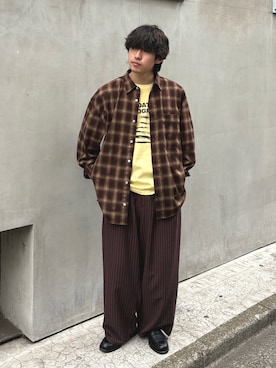 「CIAOPANIC TYPY（チャオパニックティピー）のアイテム」を使った、ゆいととさん（メンズ・170cm）の春コーディネート