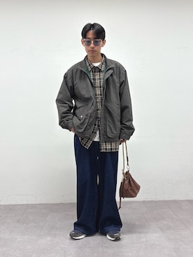 「アイテム（ハンドバッグ）」を使った、ゆいととさん（メンズ・170cm）の秋コーディネート