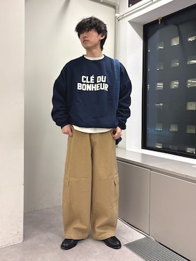 ゆいととさん（メンズ・170cm）の冬コーディネート